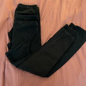 Three Pairs of Cotton Leggings
